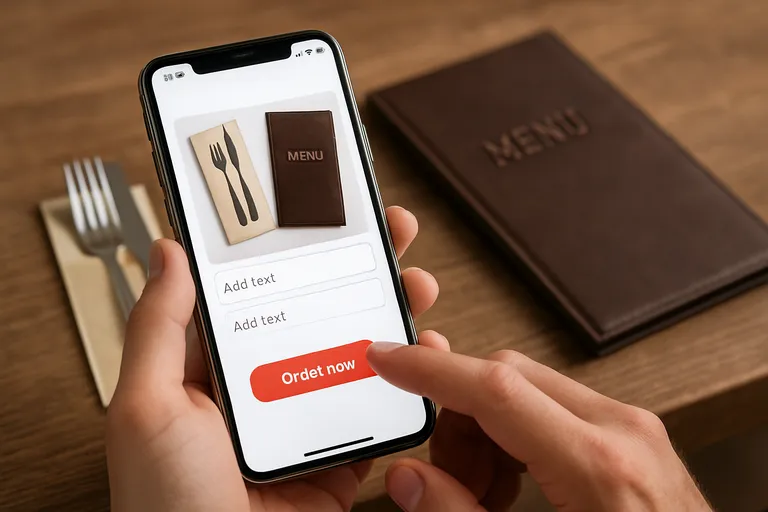 Bestel eenvoudig en snel via de bestelapp